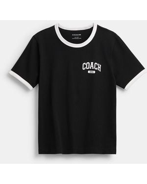 COACH Sporty Classic 70 S T-Shirt - Black