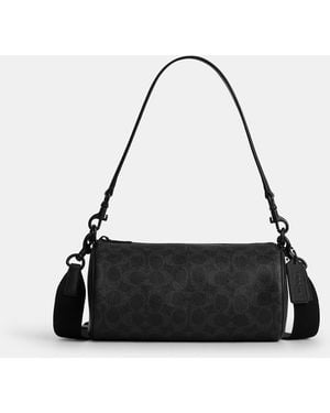 COACH Andre Barrel Bag 24 - Black