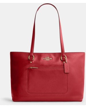 COACH Station Tote Bag - Red