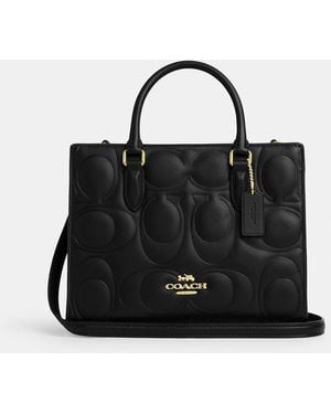 COACH Maggie Small Tote Bag - Black