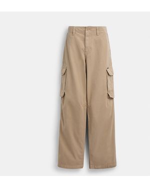 COACH Cargo Pants - Natural
