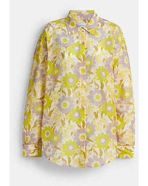 COACH Cotton Voile Shirt - Black