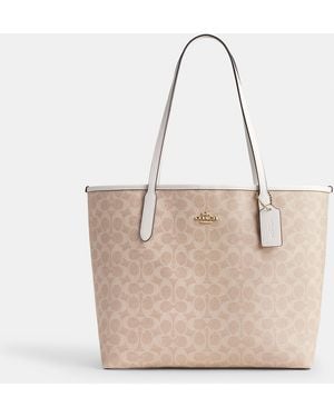 COACH City Tote Bag - Natural