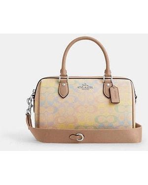 COACH Rowan Satchel Bag - Black