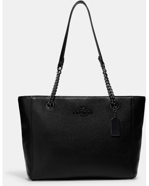 COACH Cammie Chain Tote - Black