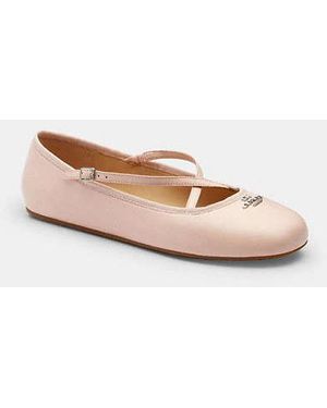 COACH Phoebe Ballet Flat - Black