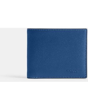 COACH Id Billfold Wallet - Blue