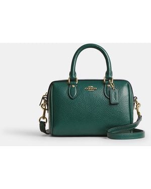 COACH Mini Rowan Crossbody Bag - Green