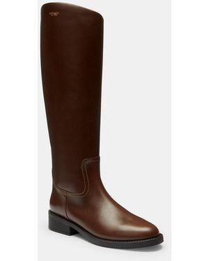 COACH Park Tall Boot - Brown
