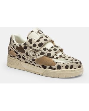 COACH Double Strap Soho Sneaker With Clouds - Natural