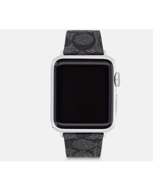 COACH Apple Watch Strap, 38Mm And 40Mm - Black
