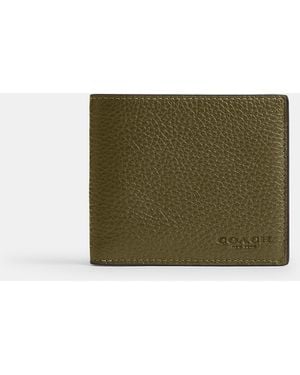 COACH Id Billfold Wallet - Green