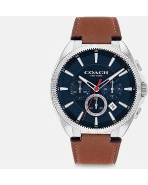 COACH Jackson Watch, 45Mm - Blue