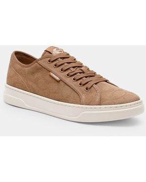 COACH Canvas Sneaker - Brown