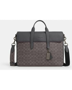 COACH Sullivan Portfolio Brief - Black