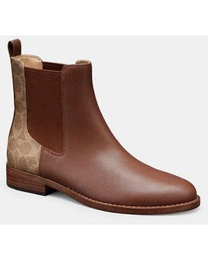 COACH Ivette Bootie in Black | Lyst