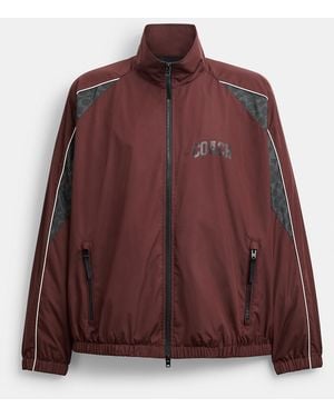 COACH Track Jacket - Brown
