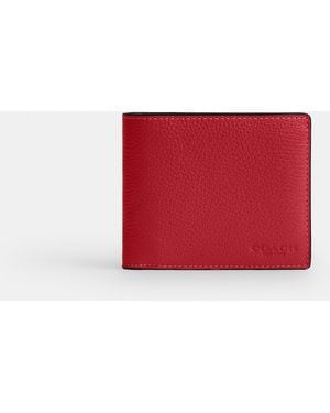 COACH 3-In-1 Wallet - Red