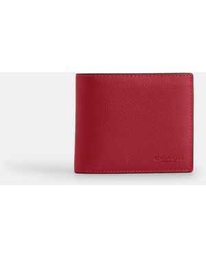 COACH 3-In-1 Wallet - Red
