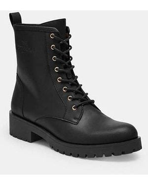 【COACH】レディース＊レザー サイドゴア ブーツ Kinsley Bootie COACHのブーツ （COACH】レディース＊レザー サイドゴア ブーツ