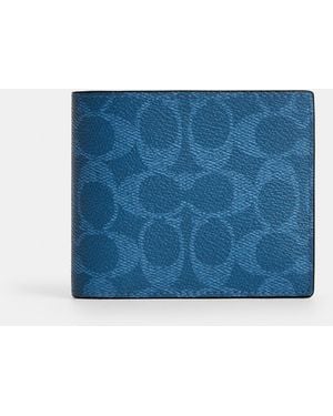 COACH 3-In-1 Wallet - Blue