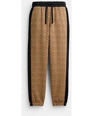 COACH Signature Sweatpants - Black