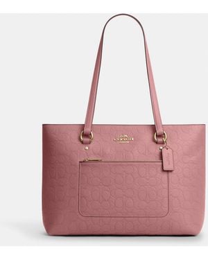 COACH Station Tote Bag - Pink