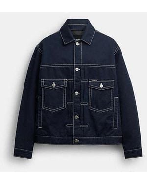 COACH Trucker Jacket - Blue