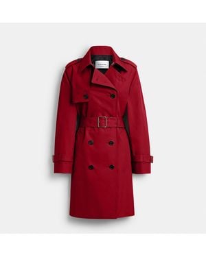 COACH Mid Trench - Red