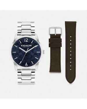 COACH Keane Watch Gift Set - Black