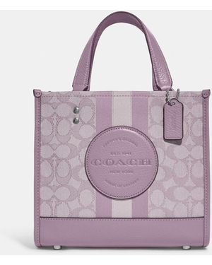 COACH Dempsey Tote 22 - Purple