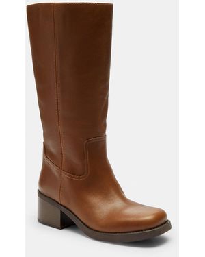 COACH Tall Boot - Brown