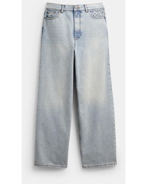 COACH Baggy Denim Jeans - Gray