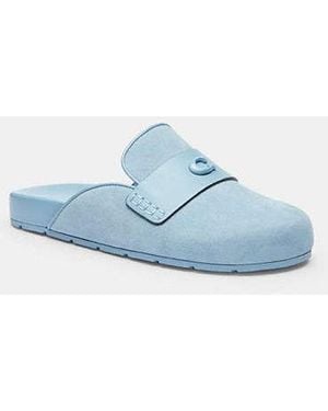 COACH Sculpted C Clog - Blue