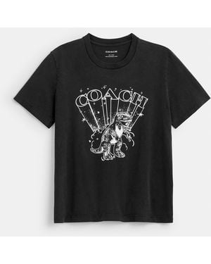 COACH T-Rex Classic T-Shirt - Black