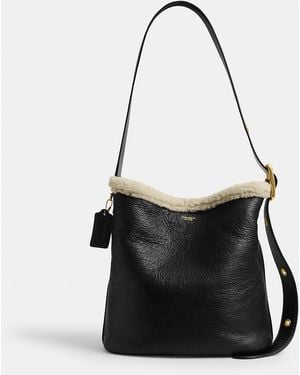 COACH Bleecker Bucket Bag - Black