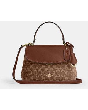 COACH Emory Top Handle Bag - Black