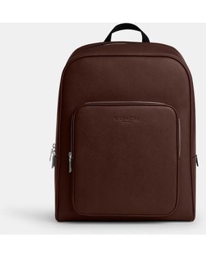 COACH Aiden Backpack - Brown