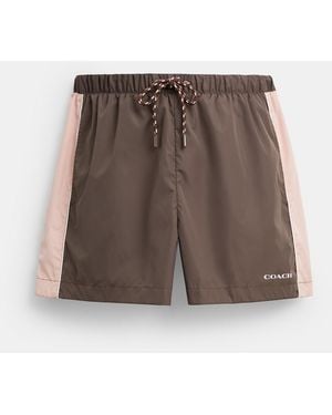 COACH Sport Shorts - Brown