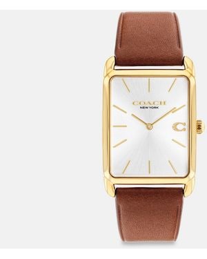 COACH Elliot Watch, 32Mm X 26Mm - White