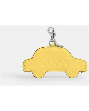 COACH Taxi Bag Charm - Black