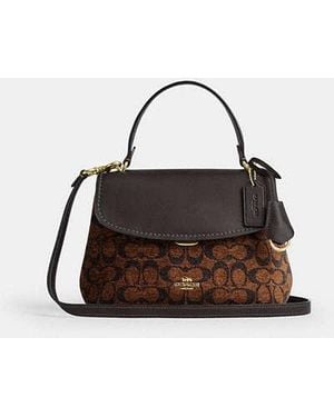 COACH Emory Top Handle Bag - Black