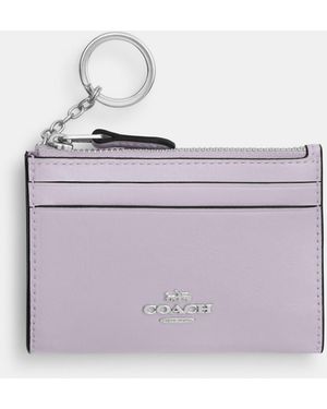 COACH Mini Skinny Id Case - Purple