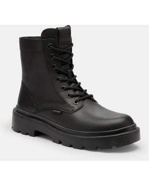 COACH Combat Boot - Black