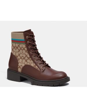 COACH Livia Bootie - Brown