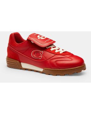 COACH Match Sneaker - Red