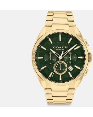 COACH Jackson Watch, 45Mm - Metallic