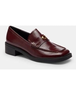 COACH Penny Loafer - Red