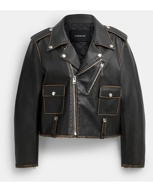 COACH Moto Jacket - Black