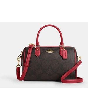 COACH Rowan Satchel Bag - Black